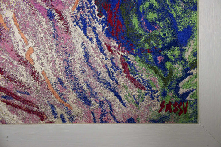 SASSU Aligi, Coffee and horse on rock, 1989, Original signed etching