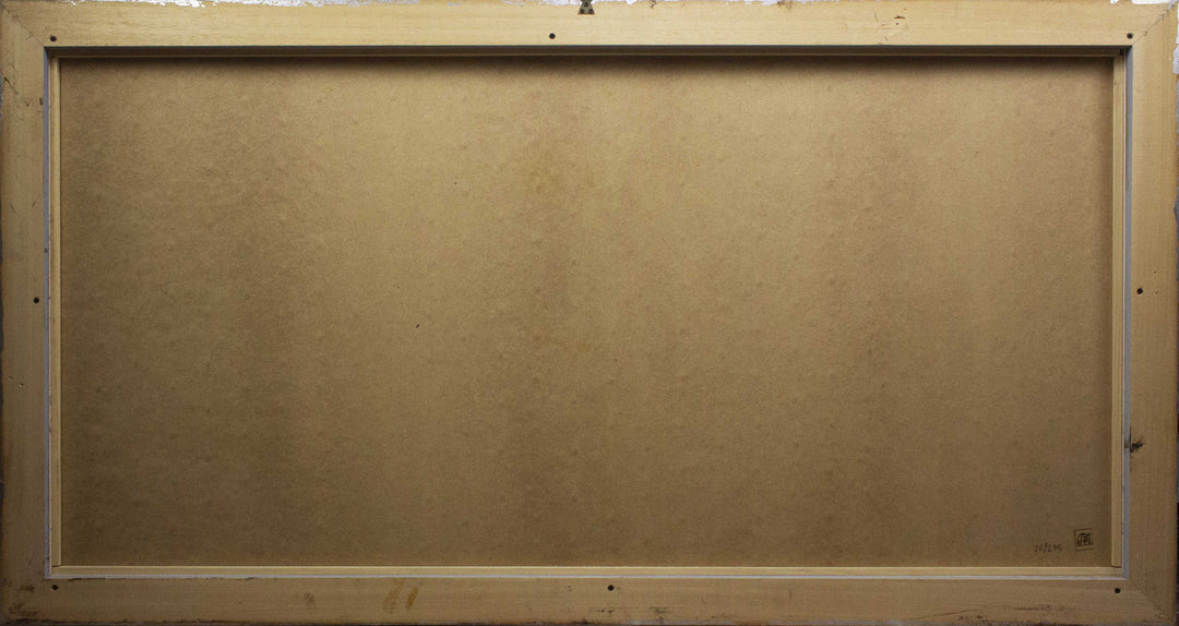 SASSU Aligi, Coffee and horse on rock, 1989, Original signed etching