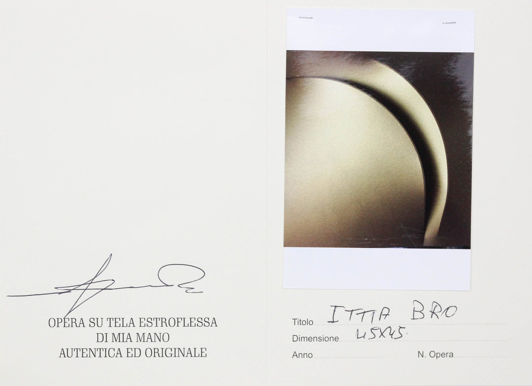 Giuseppe Amadio, Ittia, Acrilico su tela estroflessa originale firmata - EmporiumArt