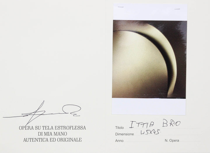 Giuseppe Amadio, Ittia, Acrilico su tela estroflessa originale firmata - EmporiumArt