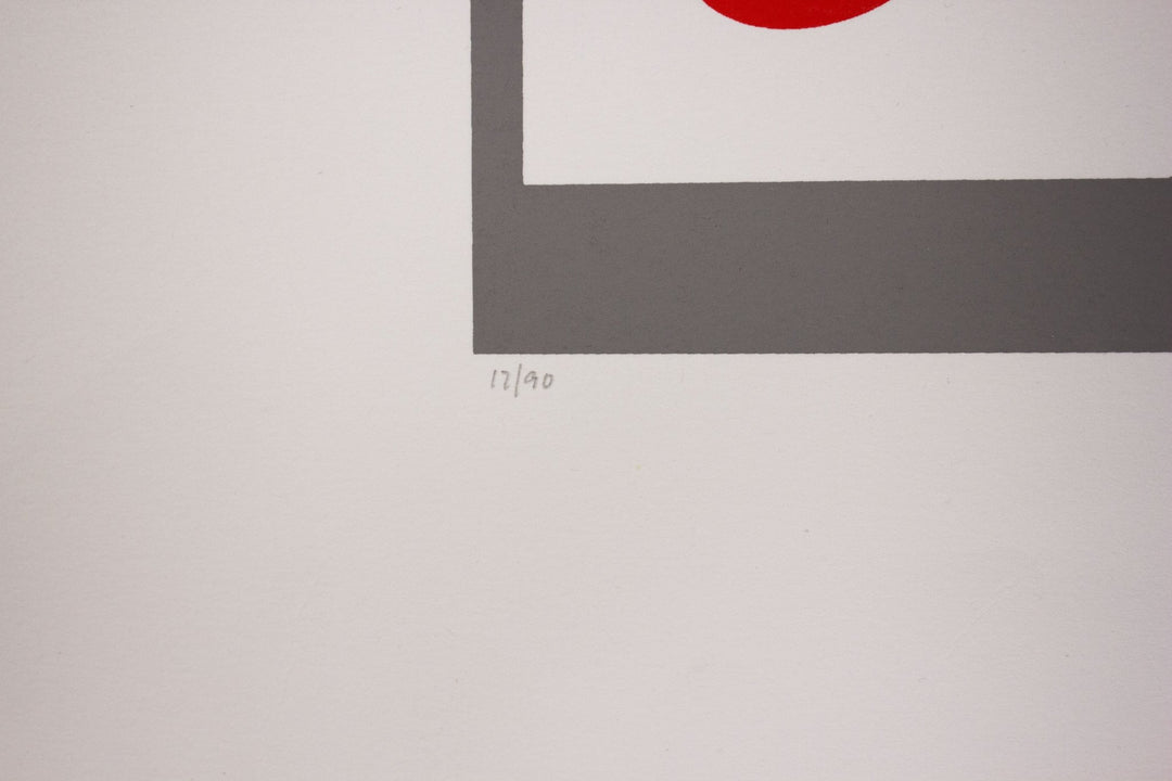 BURRI Alberto, Lettere, Serigrafia originale firmata, 1969 - EmporiumArt