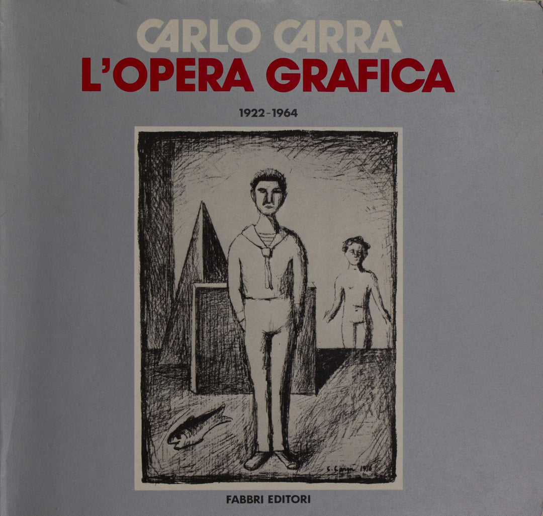 Carlo Carrà, Il molo, 1924, Acquaforte su rame originale firmata - EmporiumArt