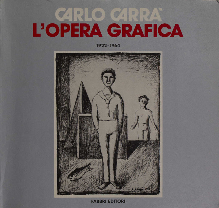 Carlo Carrà, Il molo, 1924, Acquaforte su rame originale firmata - EmporiumArt