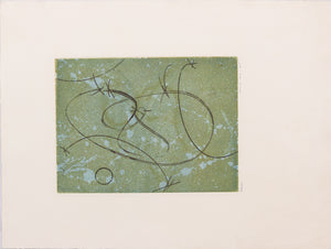 ERNST Max, Hommage an Marcel Duchamp, 1970, originale Aquatinta signiert