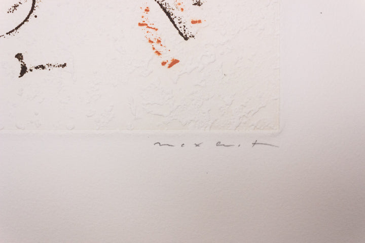 ERNST Max, Couple amoureux, 1966, Eau-forte originale signée