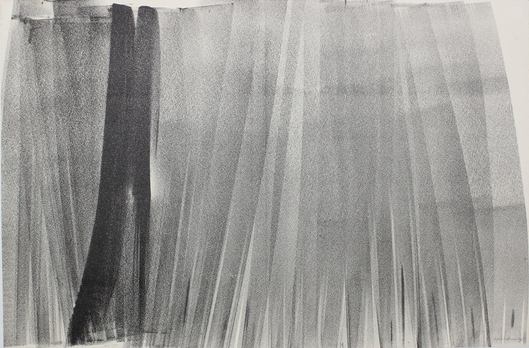 Hans Hartung, L 1970-1, 1970, Litografia originale firmata