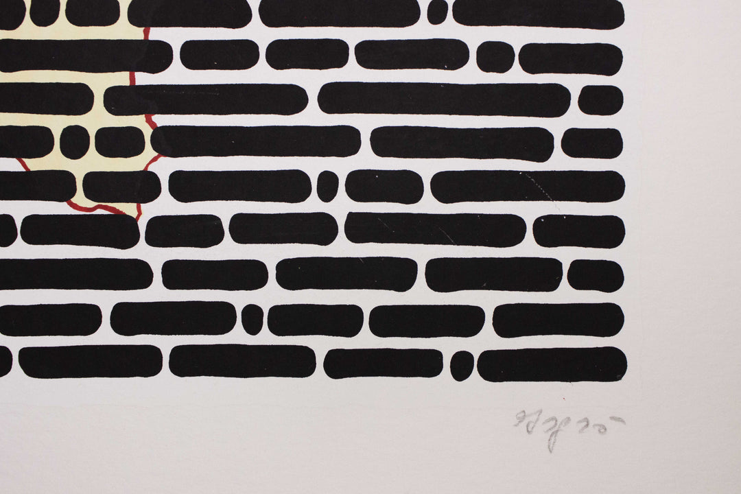 ISGRÒ Emilio, Couleur italienne, 2018, Sérigraphie originale signée