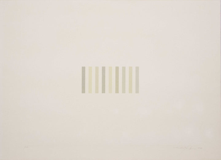 MARCHEGIANI Elio, Color Weights, 1977, Original Signed Etching