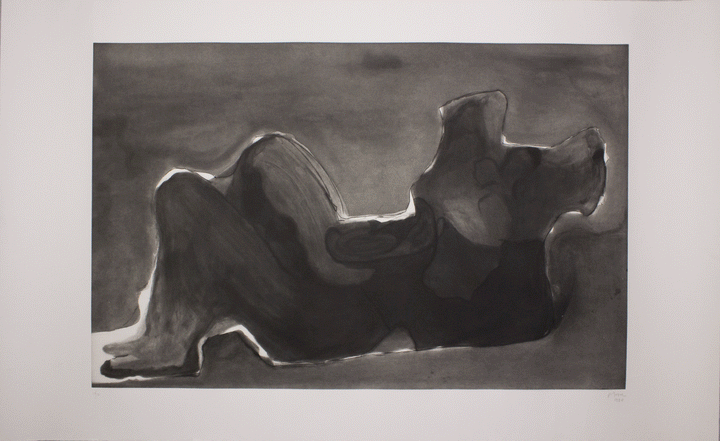 MOORE Henry, Terre cuite, 1980, Eau-forte originale signée