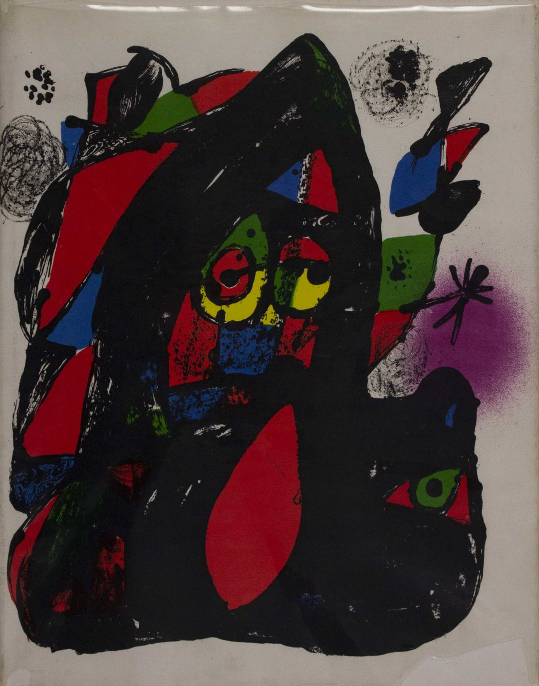 MIRÓ Joan, Sobreteixims i escultures, 1972, Litografia originale firmata - EmporiumArt