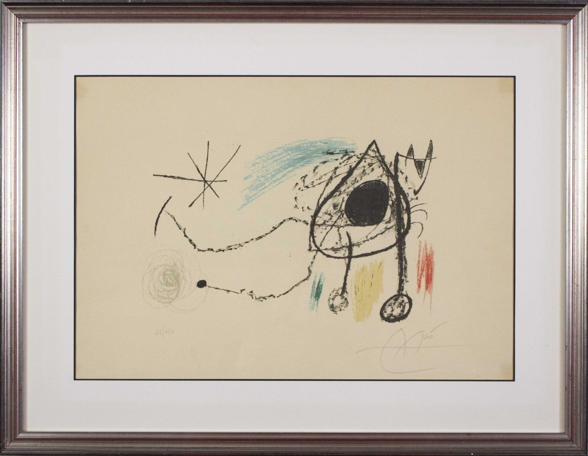 Joan MIRÓ original lithograph for sale on EmporiumArt