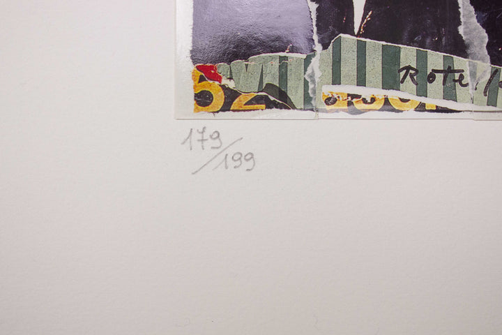 ROTELLA Mimmo, Marilyn Eternal Beauty, 2005, Screenprint and decollage signed