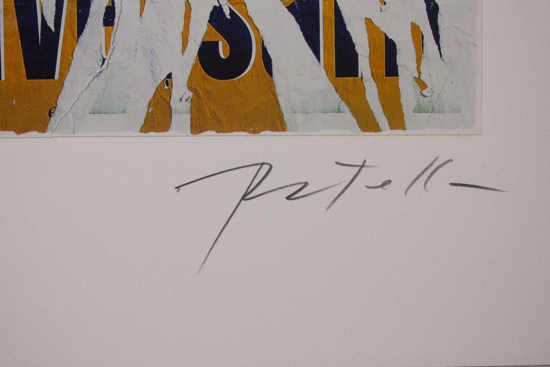 ROTELLA Mimmo, Marilyn Eternal Beauty, 2005, Screenprint and decollage signed