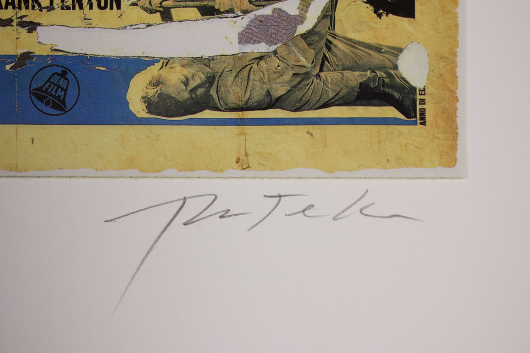 ROTELLA Mimmo, Marilyn Eternal Beauty, 2005, Screenprint and decollage signed