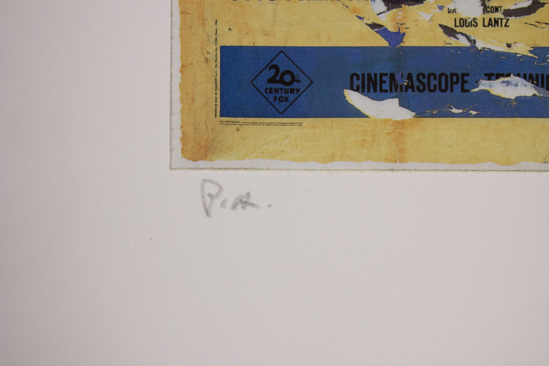 ROTELLA Mimmo, Marilyn Eternal Beauty, 2005, Screenprint and decollage signed