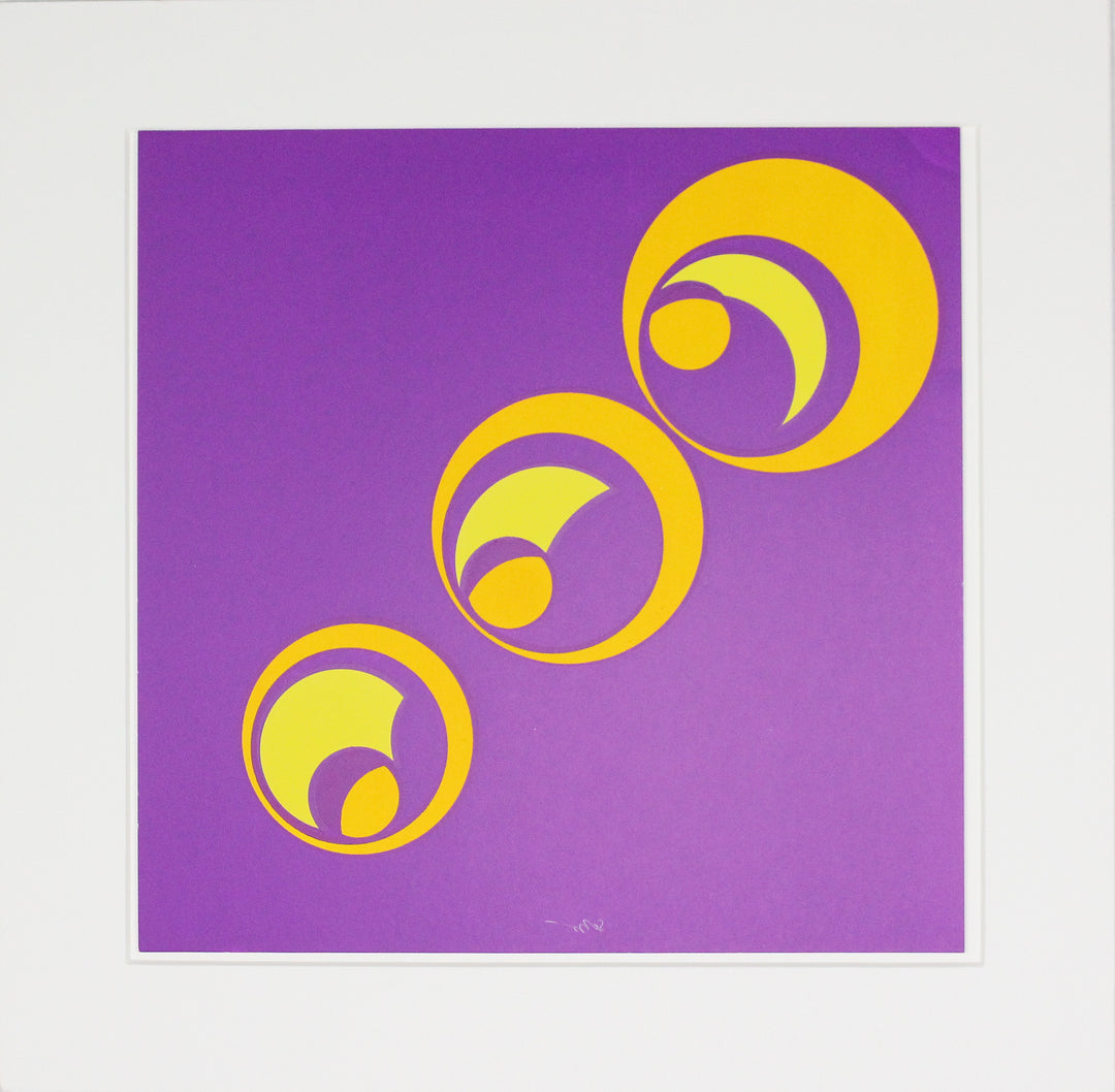Paolo Scheggi, Serigrafia originale firmata