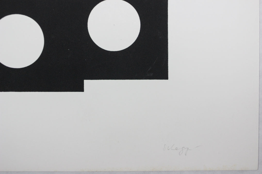 Paolo Scheggi, Serigrafia originale firmata