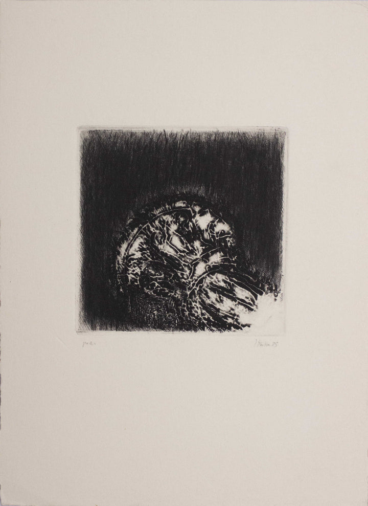 STRAZZA Guido, Signed original etching, 1985