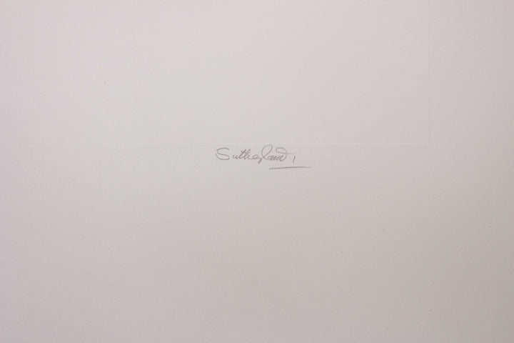 SUTHERLAND Graham, Apollinaire Orfeo, 1979, Original signed etching