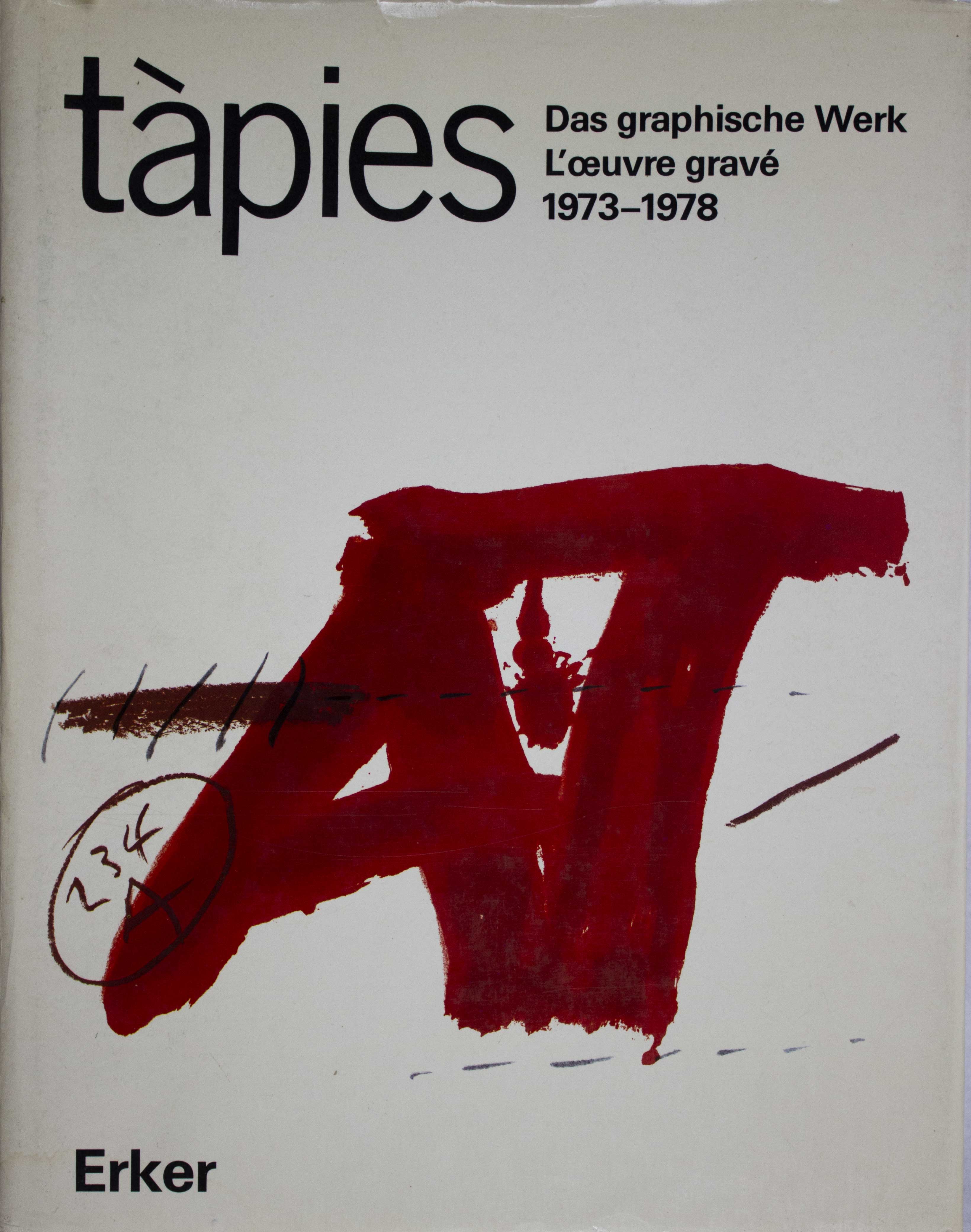 Antoni TAPIES original lithograph for sale on EmporiumArt
