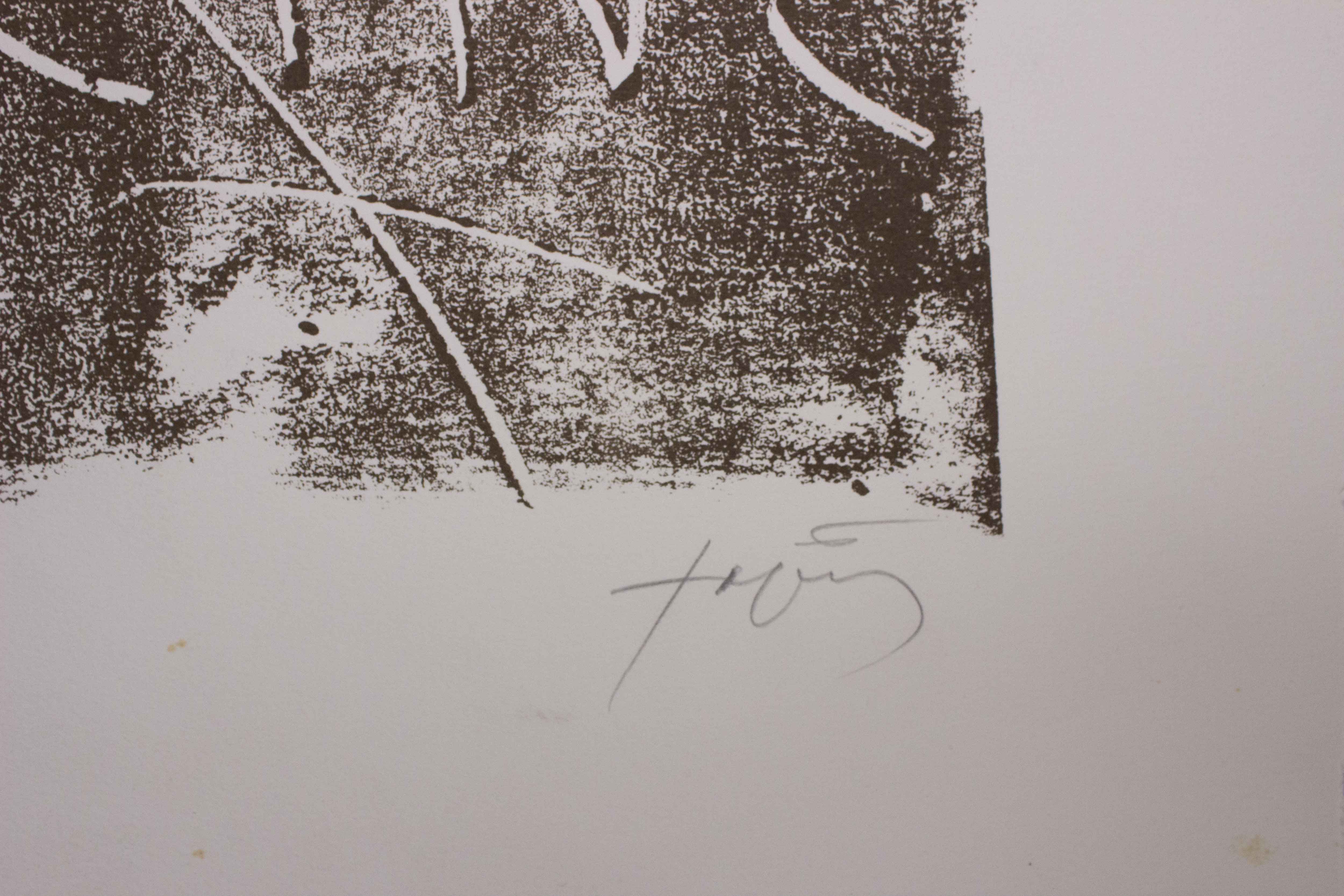 Antoni TAPIES original lithograph for sale on EmporiumArt