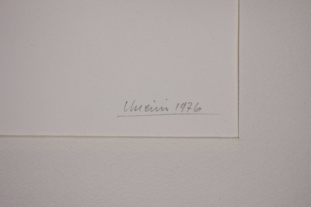 UNCINI Giuseppe, Litografia originale firmata, 1976 - EmporiumArt