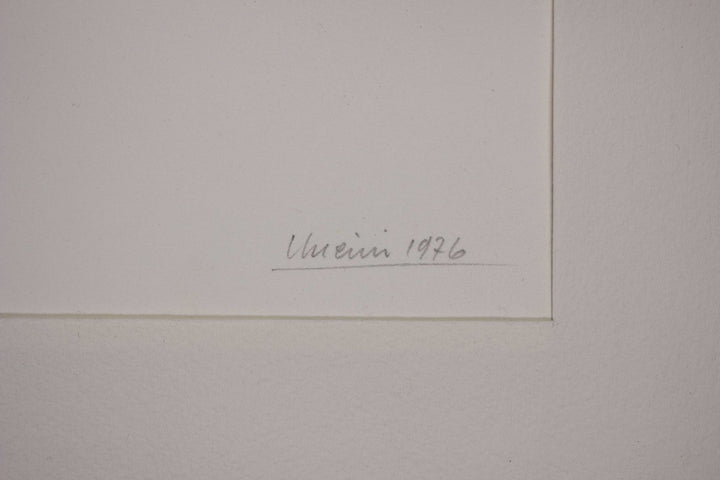 UNCINI Giuseppe, Litografia originale firmata, 1976 - EmporiumArt