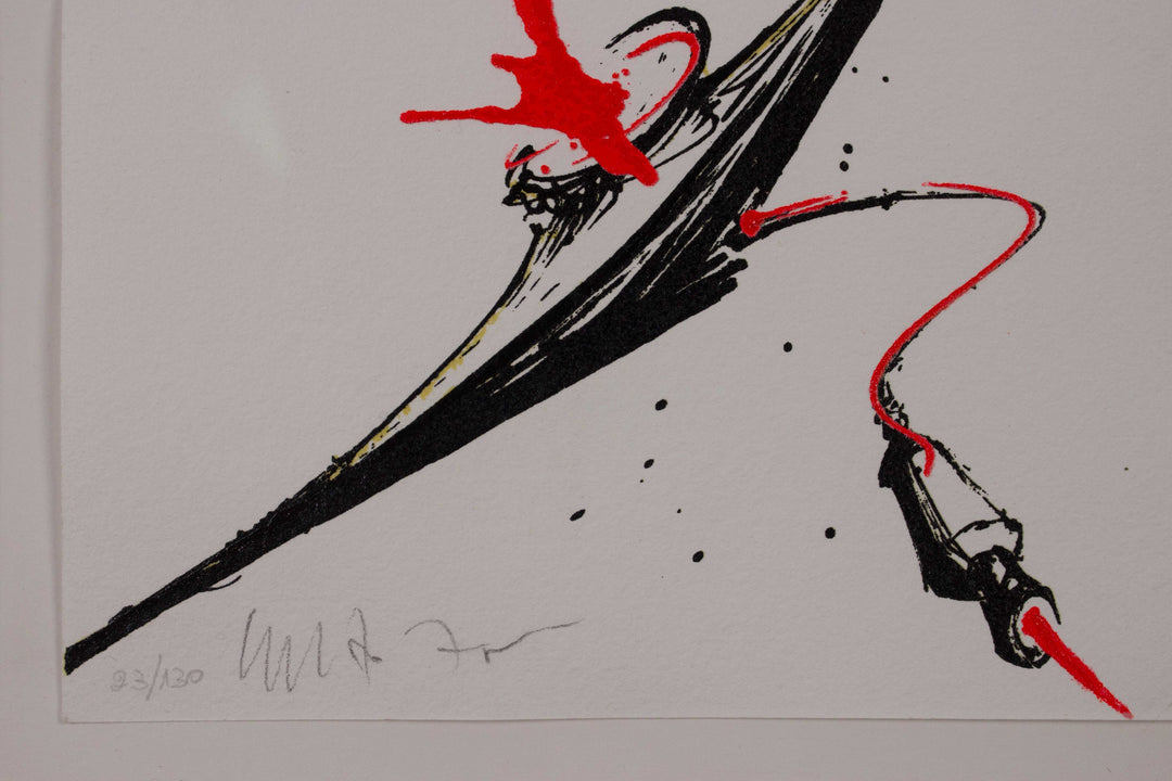 ZORIO Gilberto, Alembic, Original signed screenprint