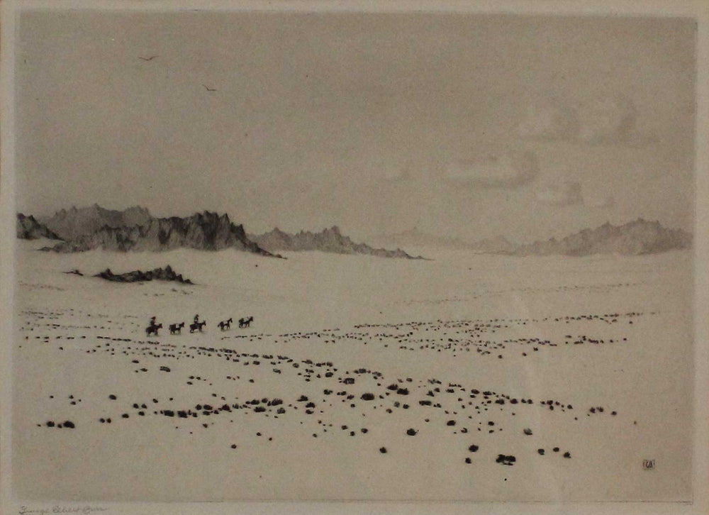 BURR George Elbert, The Lana of mistery the desert, 1970 - EmporiumArt