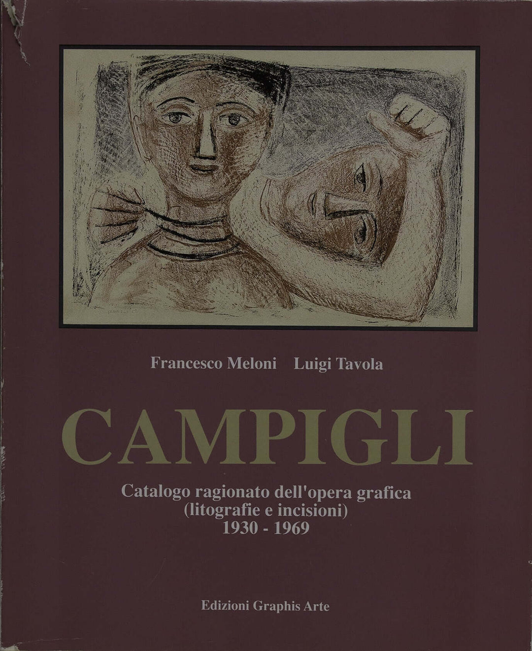 CAMPIGLI Massimo, Pasiphae, 1948, Litografia originale firmata - EmporiumArt