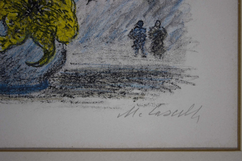 CASCELLA Michele, A Scilla, 1953-60, Litografia originale firmata - EmporiumArt