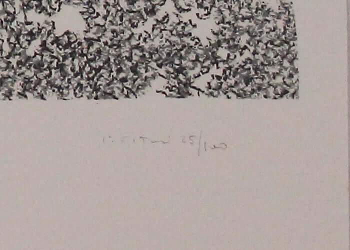COTANI Paolo, Litografia originale firmata dalla cartella 'Metafora', 1981 - EmporiumArt