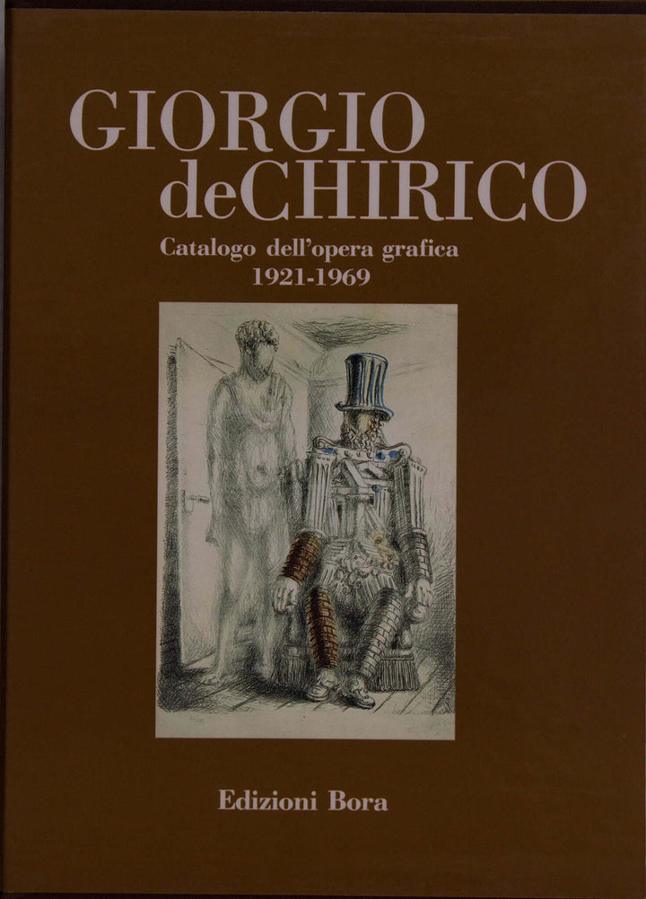 DE CHIRICO Giorgio, Cavalli e rovine, 1954, Litografia originale firmata - EmporiumArt