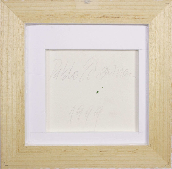 ECHAURREN Pablo, Acrilico su cartoncino firmato, 1999 - EmporiumArt