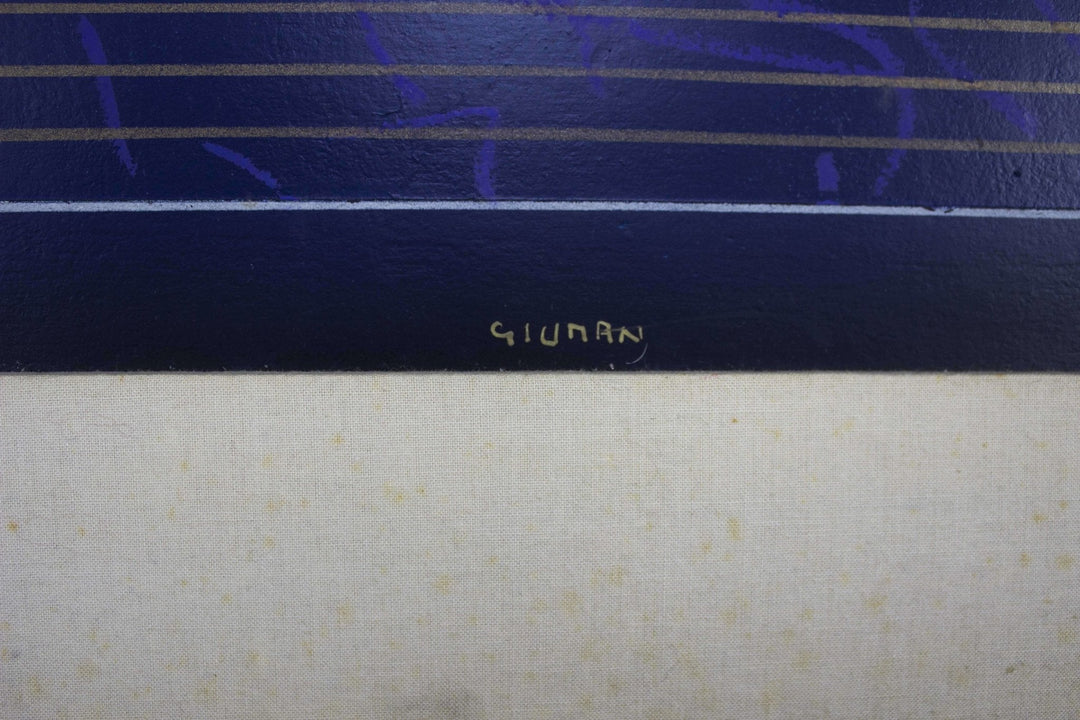 GIUMAN Giuliano, Musica, 1998, Olio su tela firmato - EmporiumArt