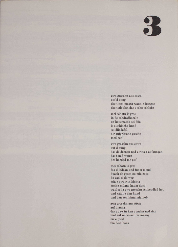 KORAB Karl, Fuenf wiener lieder 1970, Libro d'Artista - EmporiumArt