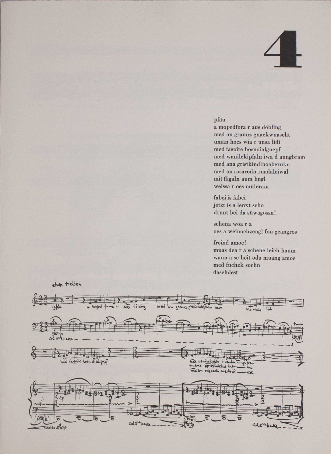 KORAB Karl, Fuenf wiener lieder 1970, Libro d'Artista - EmporiumArt