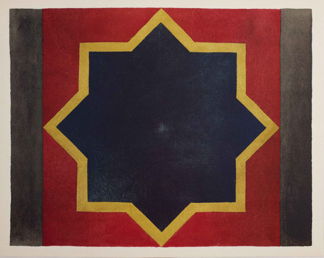 LEWITT Sol, Sette stelle, 1984, Carpeta de 7 fototipos