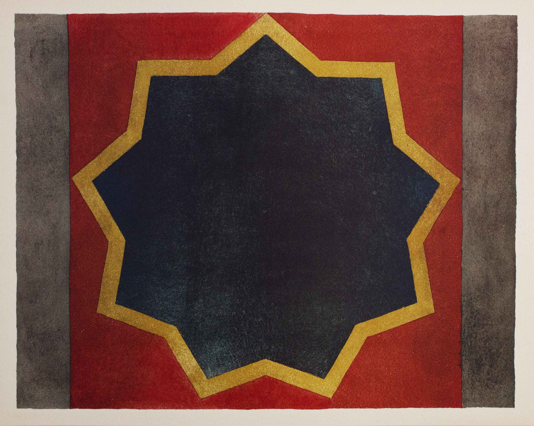 LEWITT Sol, Sette stelle, 1984, Carpeta de 7 fototipos
