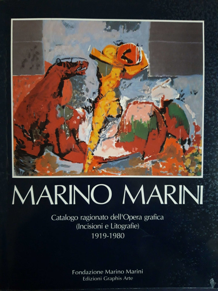 MARINI Marino, Bunter reiter II, 1976, Litografia originale firmata - EmporiumArt