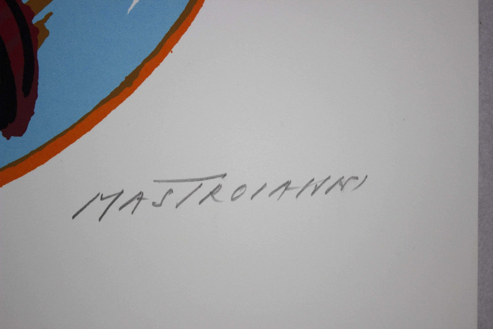 MASTROIANNI Umberto, Trinità, Serigrafia originale firmata - EmporiumArt