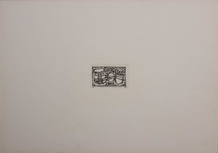 NOTARI Romano, China su carta firmata, 1958 - EmporiumArt