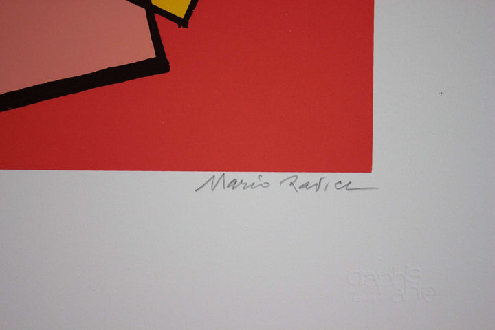 RADICE Mario, Litografia originale firmata - EmporiumArt