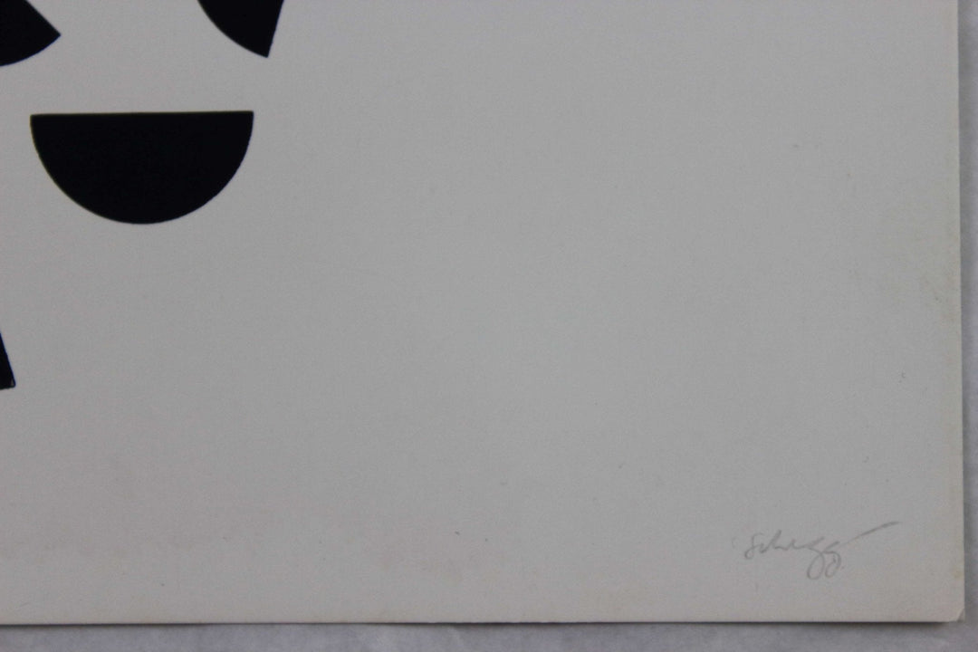 SCHEGGI Paolo, Serigrafia originale firmata, 1968 - EmporiumArt