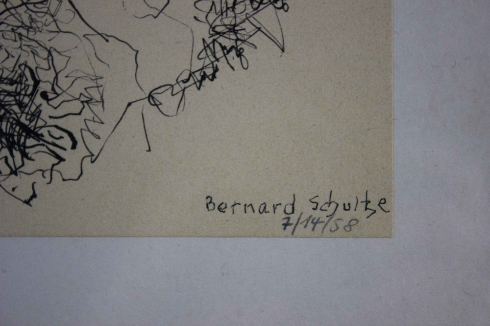 SCHULTZE Bernard, China su carta, 1958 - EmporiumArt